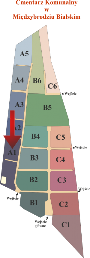 Brak mapy sektorowej