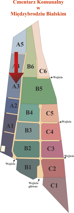 Brak mapy sektorowej