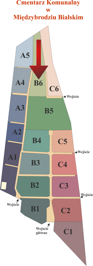 Brak mapy sektorowej