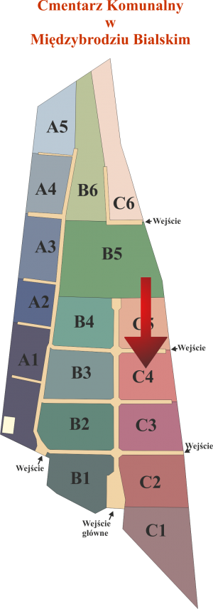 Brak mapy sektorowej