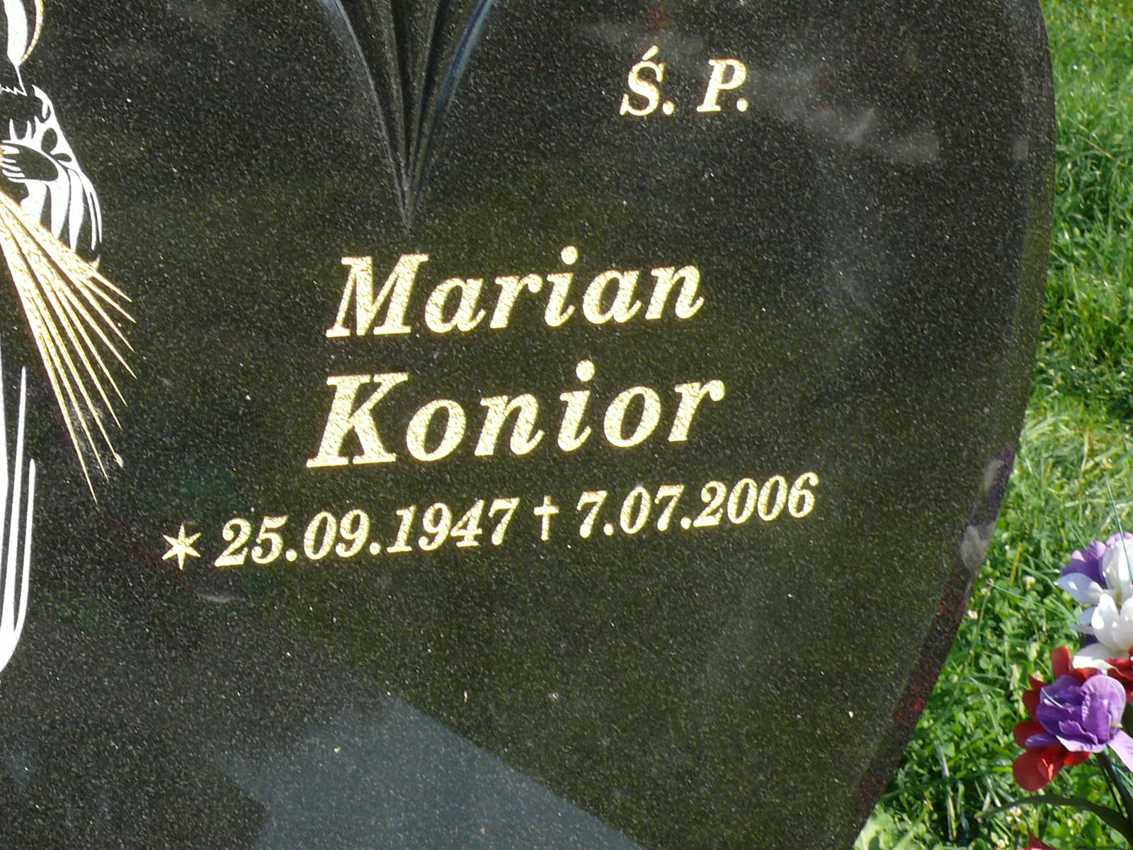 Marian Konior 1947 Czernichów - Grobonet - Wyszukiwarka osób pochowanych