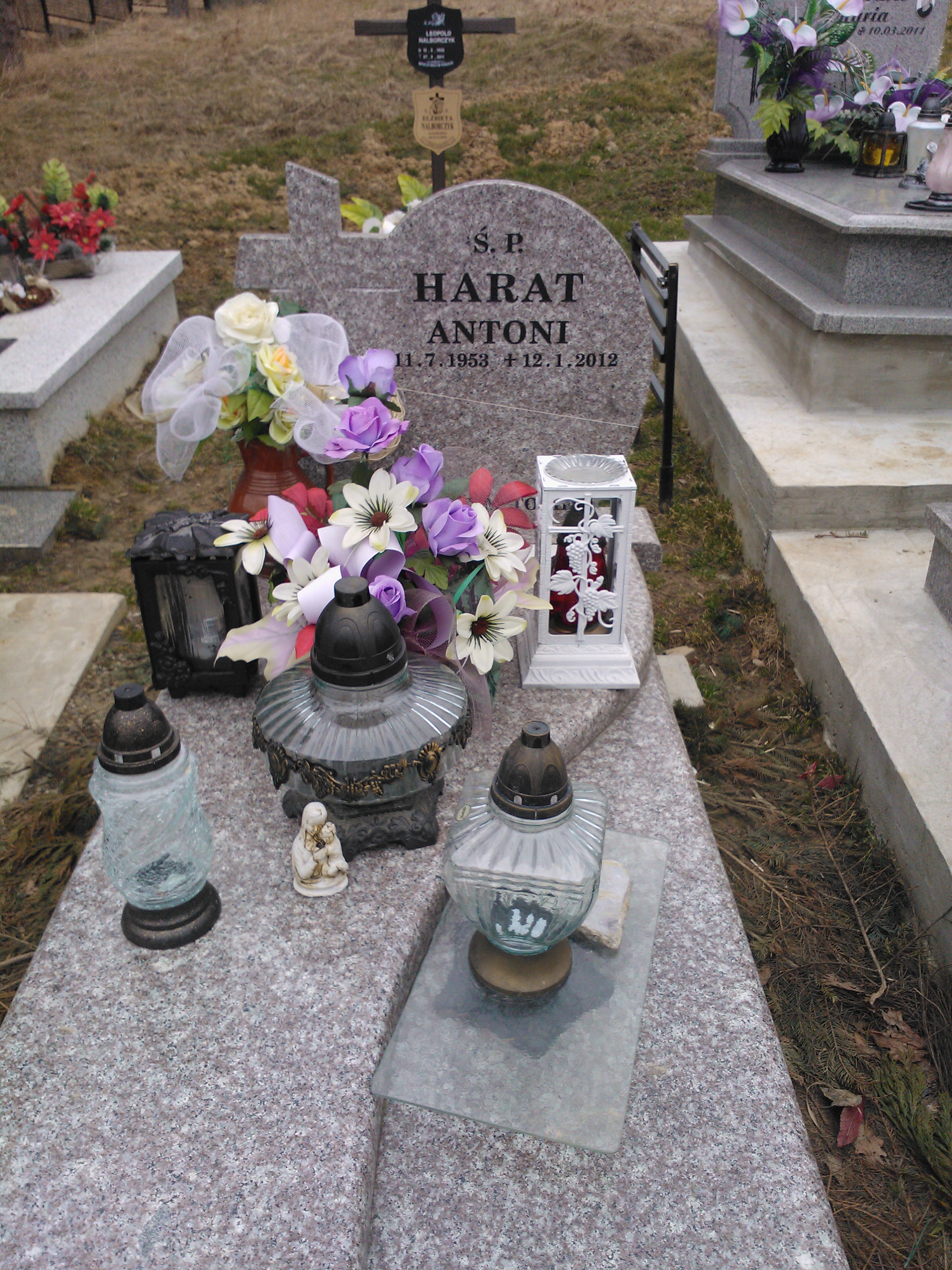 Grób Antoni Harat