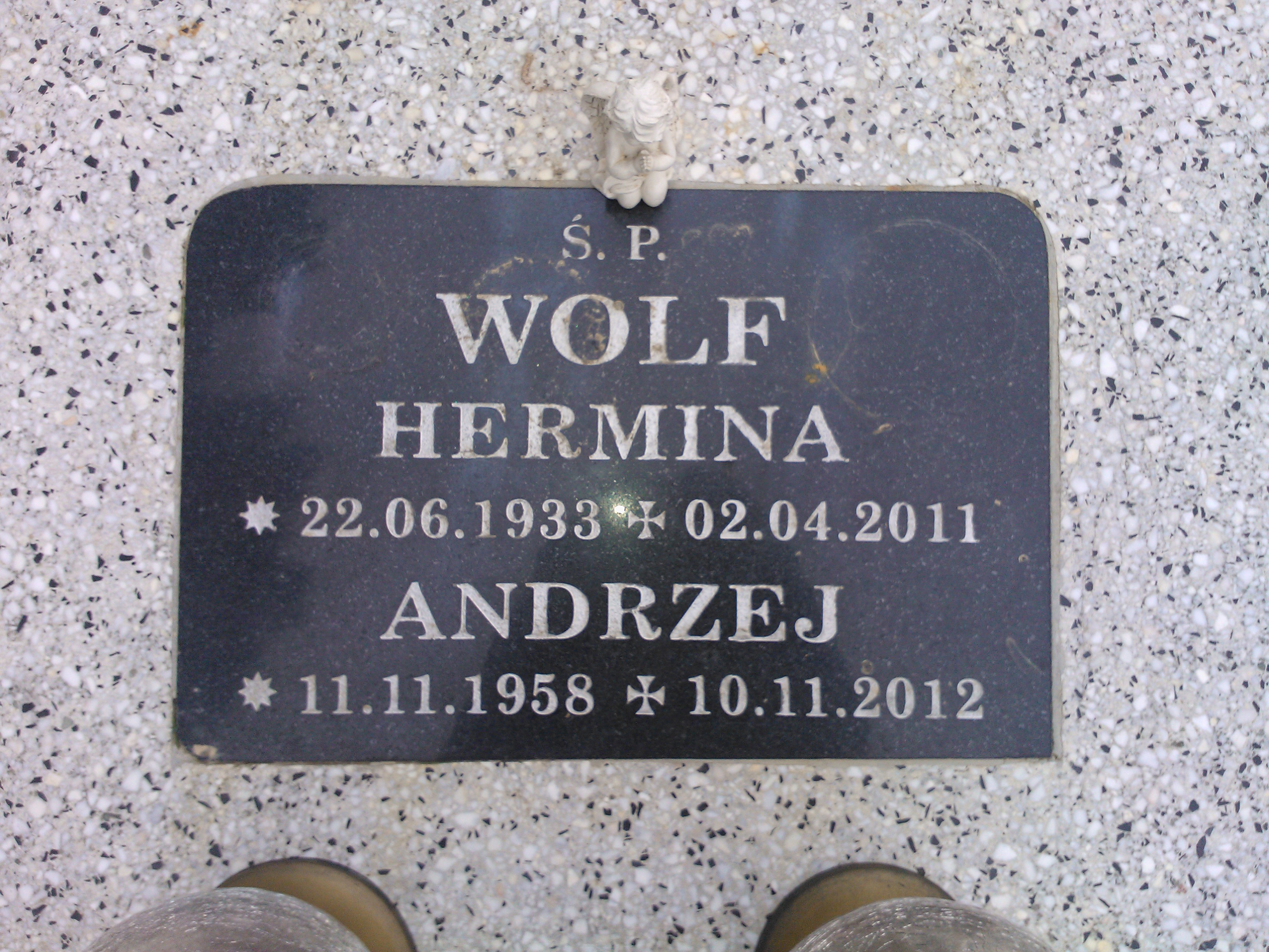 Hermina Wolf 1933 Czernichów - Grobonet - Wyszukiwarka osób pochowanych