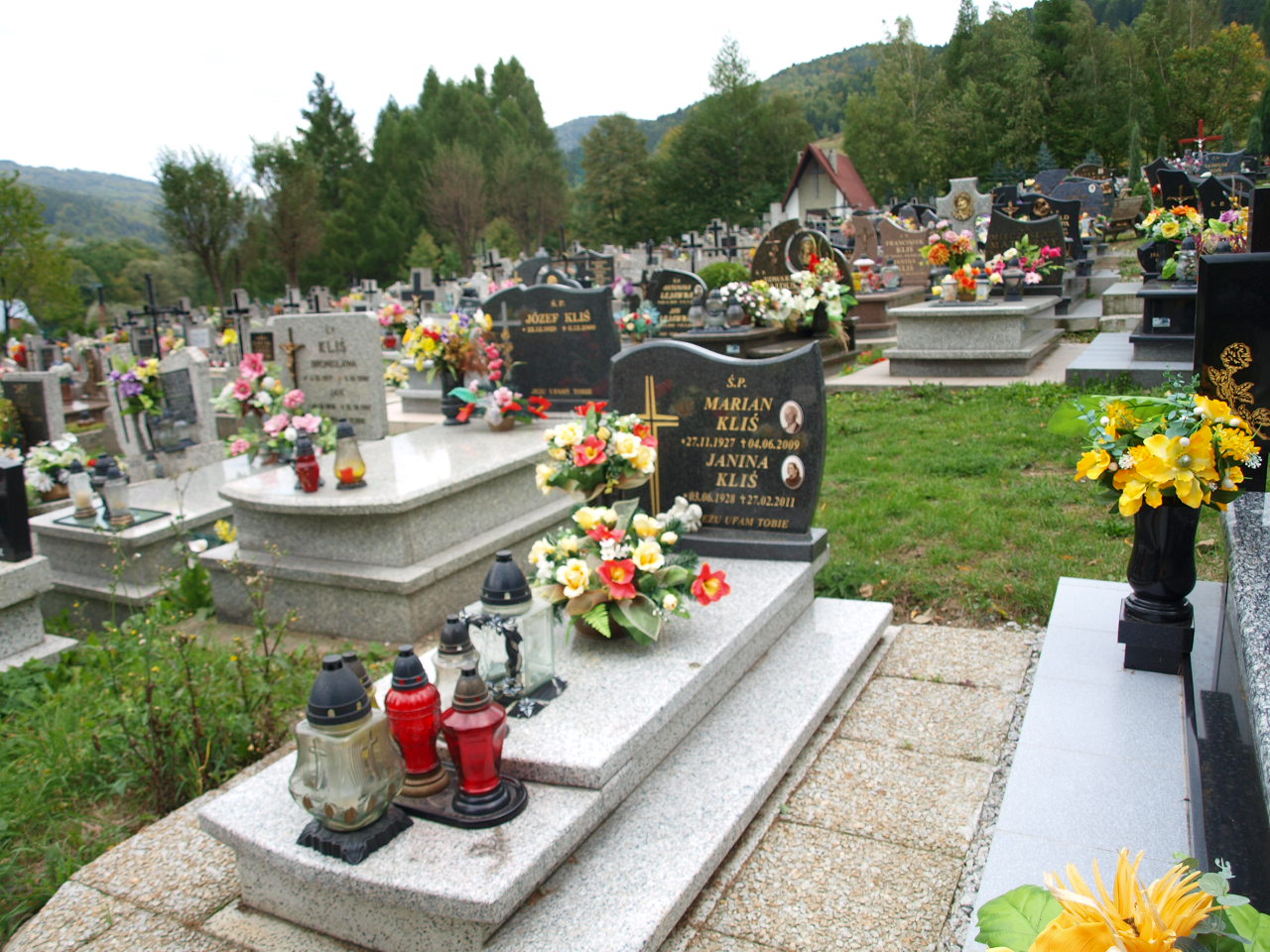 Grób Janina Kliś