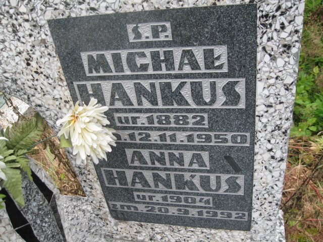 Anna Hankus 1904 Czernichów - Grobonet - Wyszukiwarka osób pochowanych